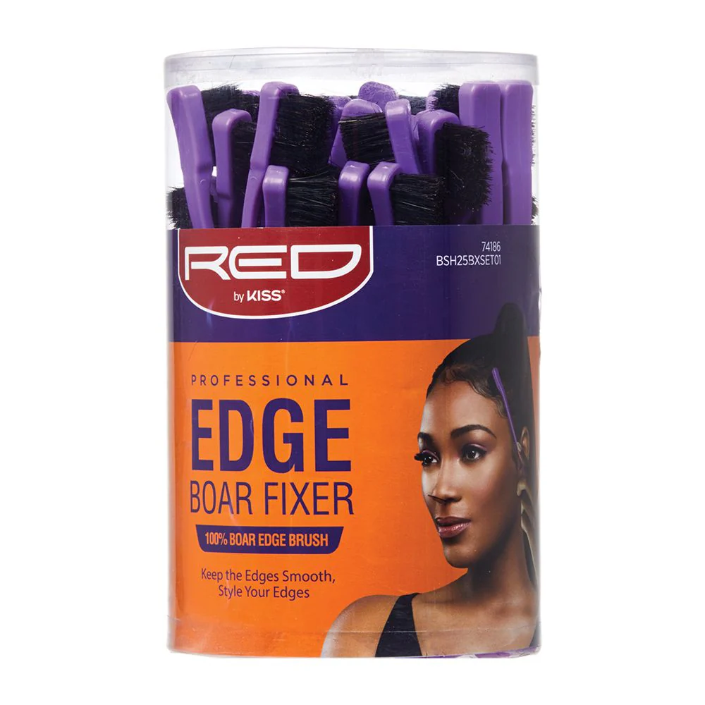 Red by Kiss Professional Edge Boar Brush – (48pcs)