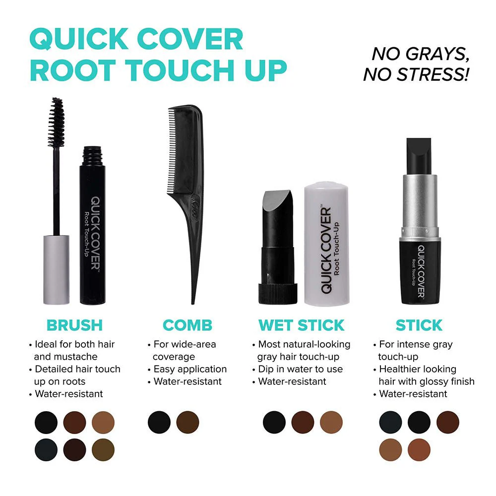 Red by Kiss Quick Cover Root Touch-Up Brush - Image 14