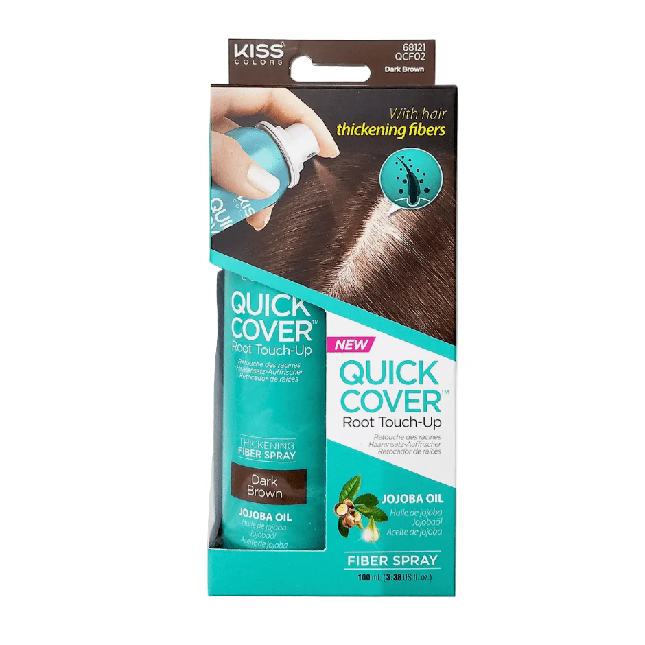Red by Kiss Quick Cover Root Touch-Up Fiber Spray - Image 7