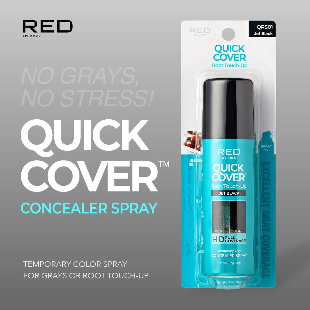 Red by Kiss Quick Cover Root Touch Up Spray - Image 4