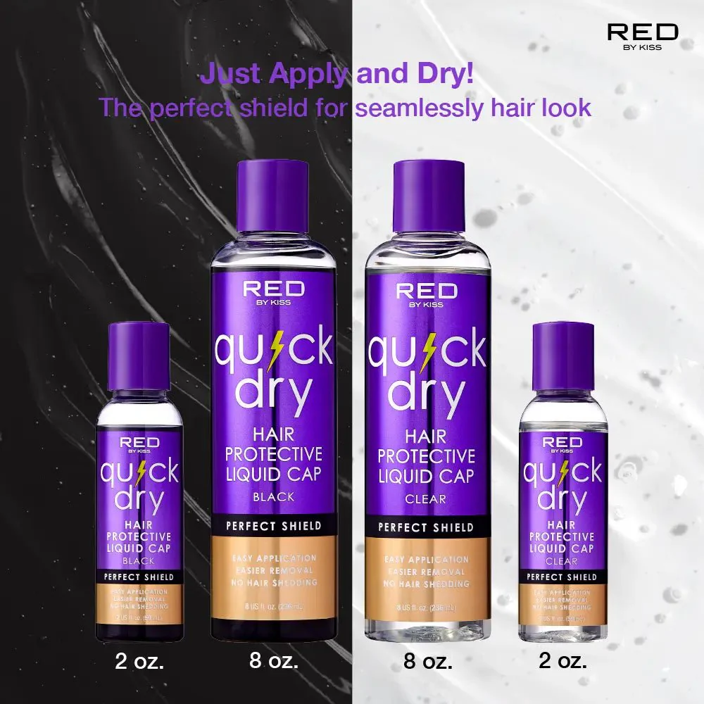 Red by Kiss Quick Dry Hair Protective Liquid Cap