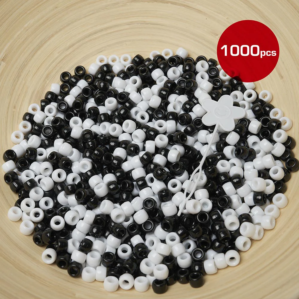 Red by Kiss Regular Hair Beads 1000pcs