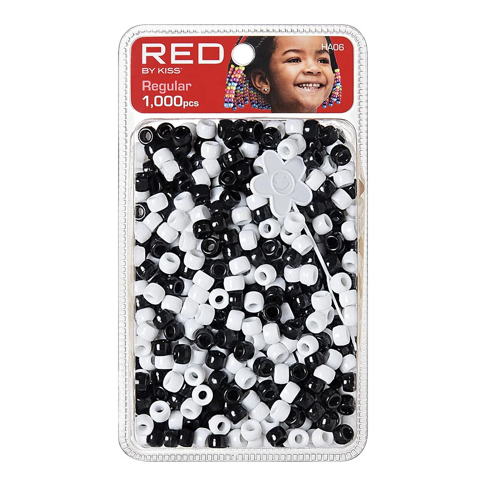 Red by Kiss Regular Hair Beads 1000pcs - Image 2