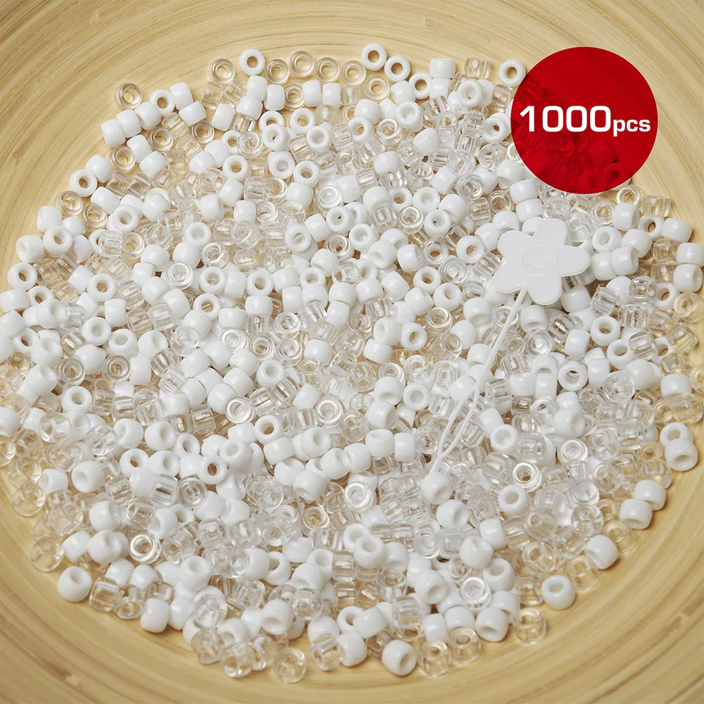 Red by Kiss Regular Hair Beads 1000pcs - Image 3