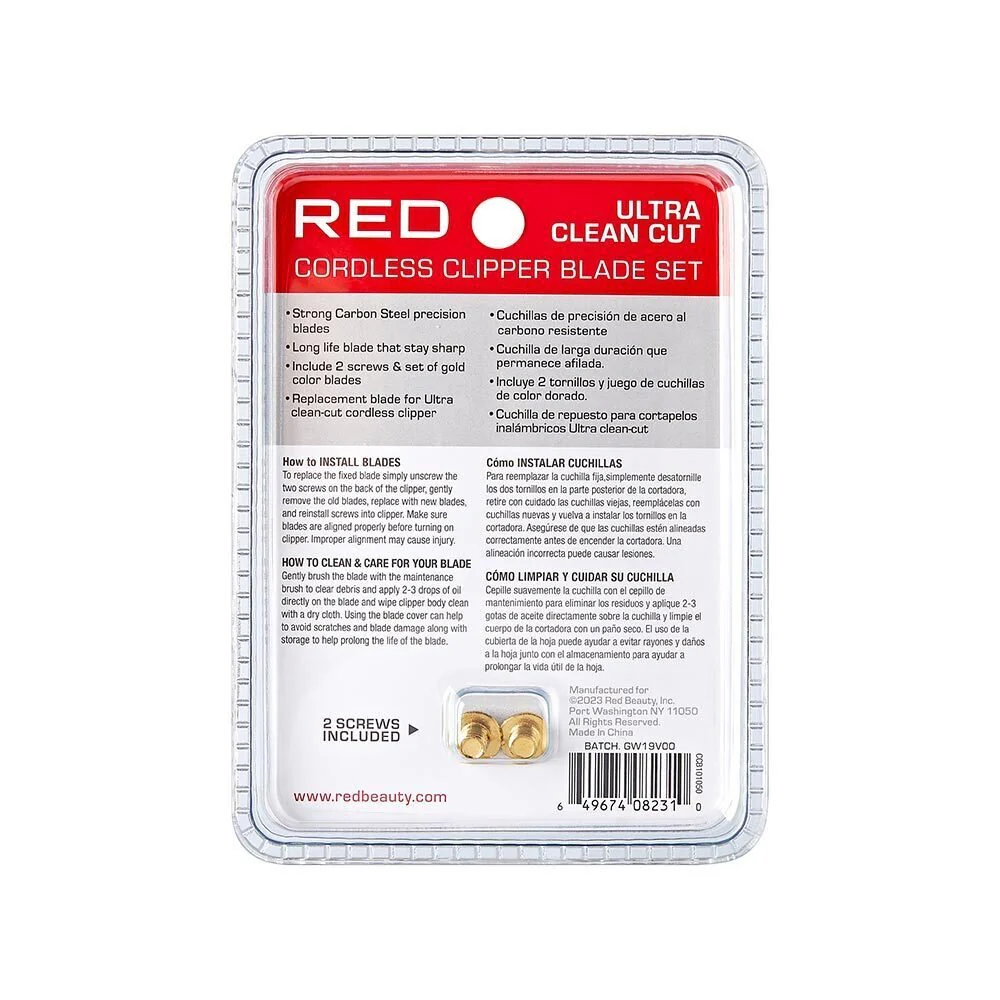 Red by Kiss Replacement Clipper Blade Set - Image 6
