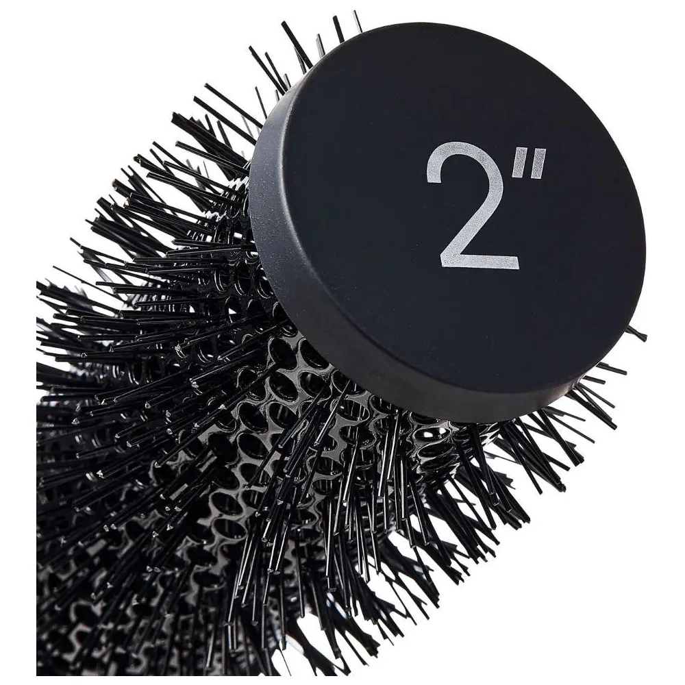 Red by Kiss Rose Heat Resistant Bristle Brush – 2" Barrel - Image 3
