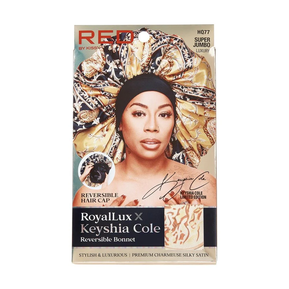 Red by Kiss Royal Lux x Keyshia Cole Reversible Bonnet - Image 6