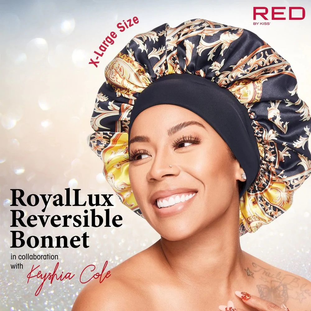 Red by Kiss Royal Lux x Keyshia Cole Reversible Bonnet