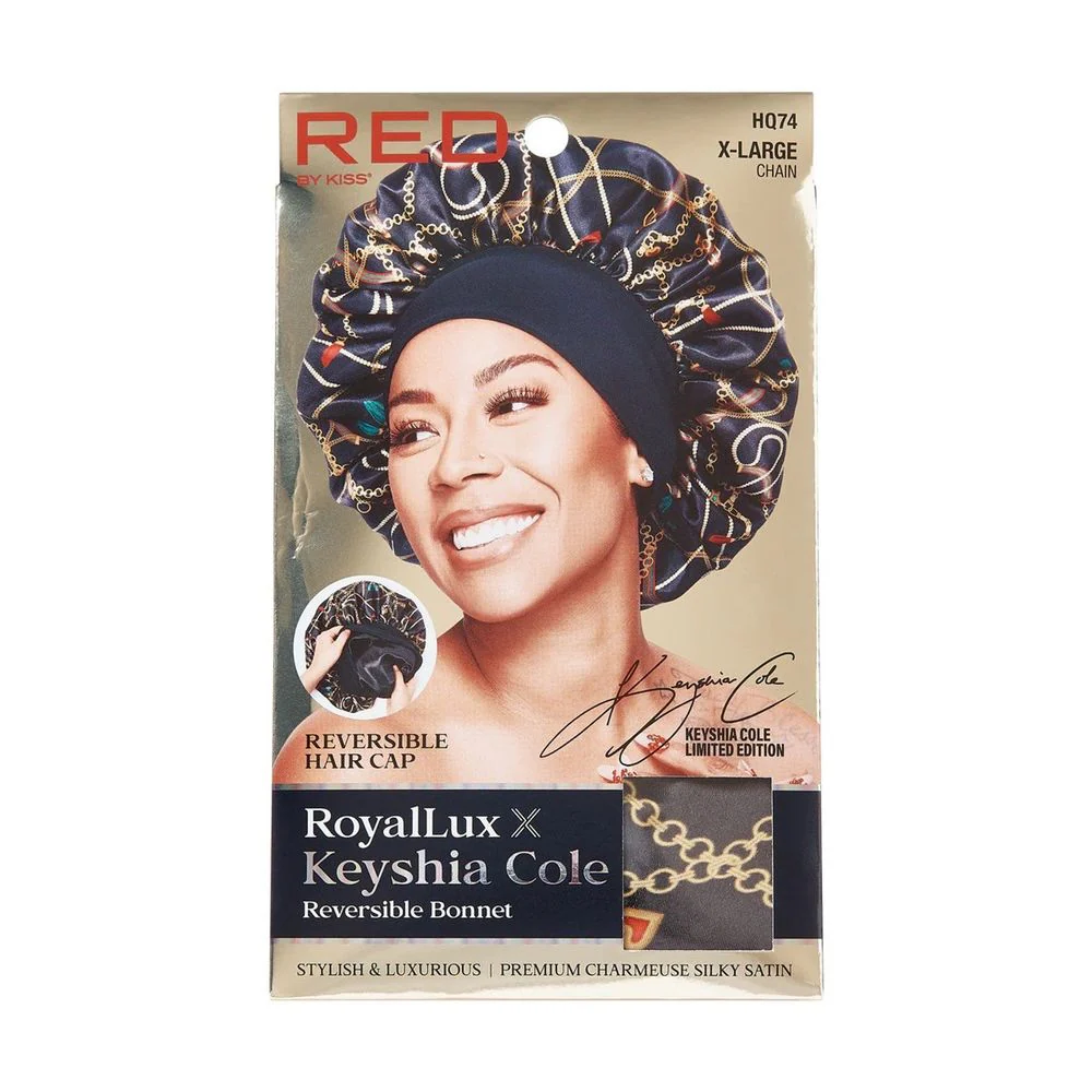 Red by Kiss Royal Lux x Keyshia Cole Reversible Bonnet - Image 5