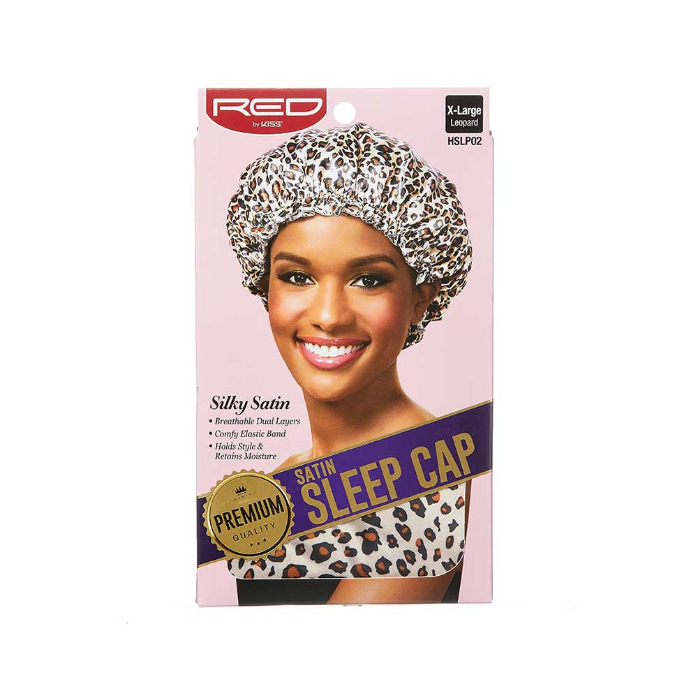 Red by Kiss Satin Sleep Cap