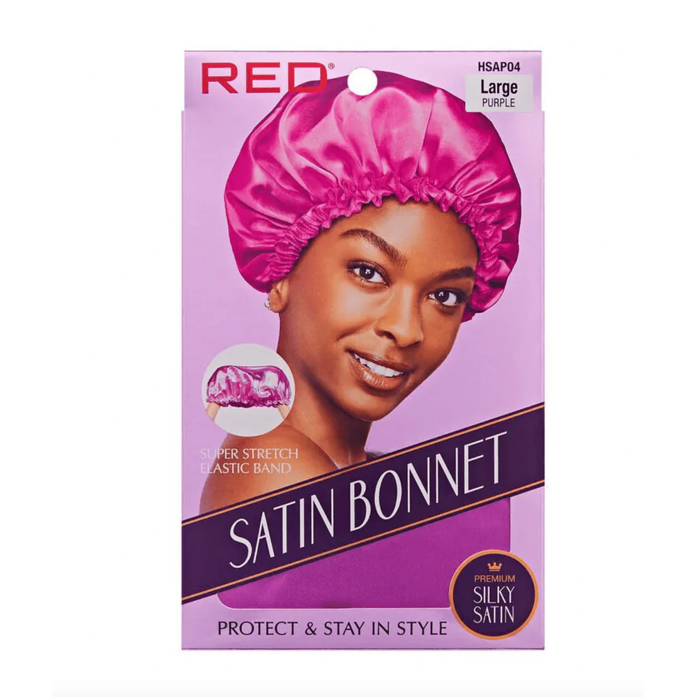 Red by Kiss Satin Bonnet – Large - Image 4