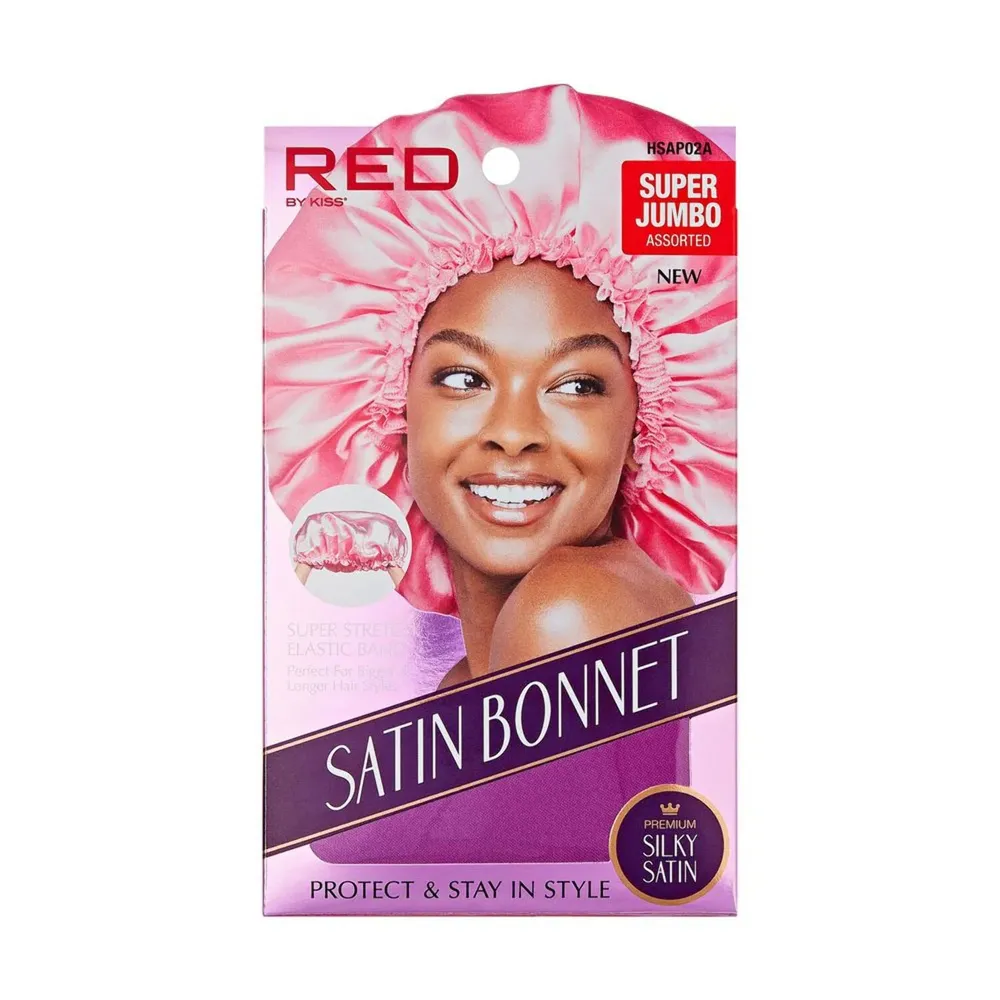 Red by Kiss Satin Bonnet – Super Jumbo