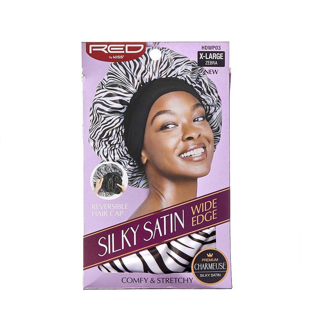 Red by Kiss Silky Satin Wide Edge Bonnet – X-Large - Image 4