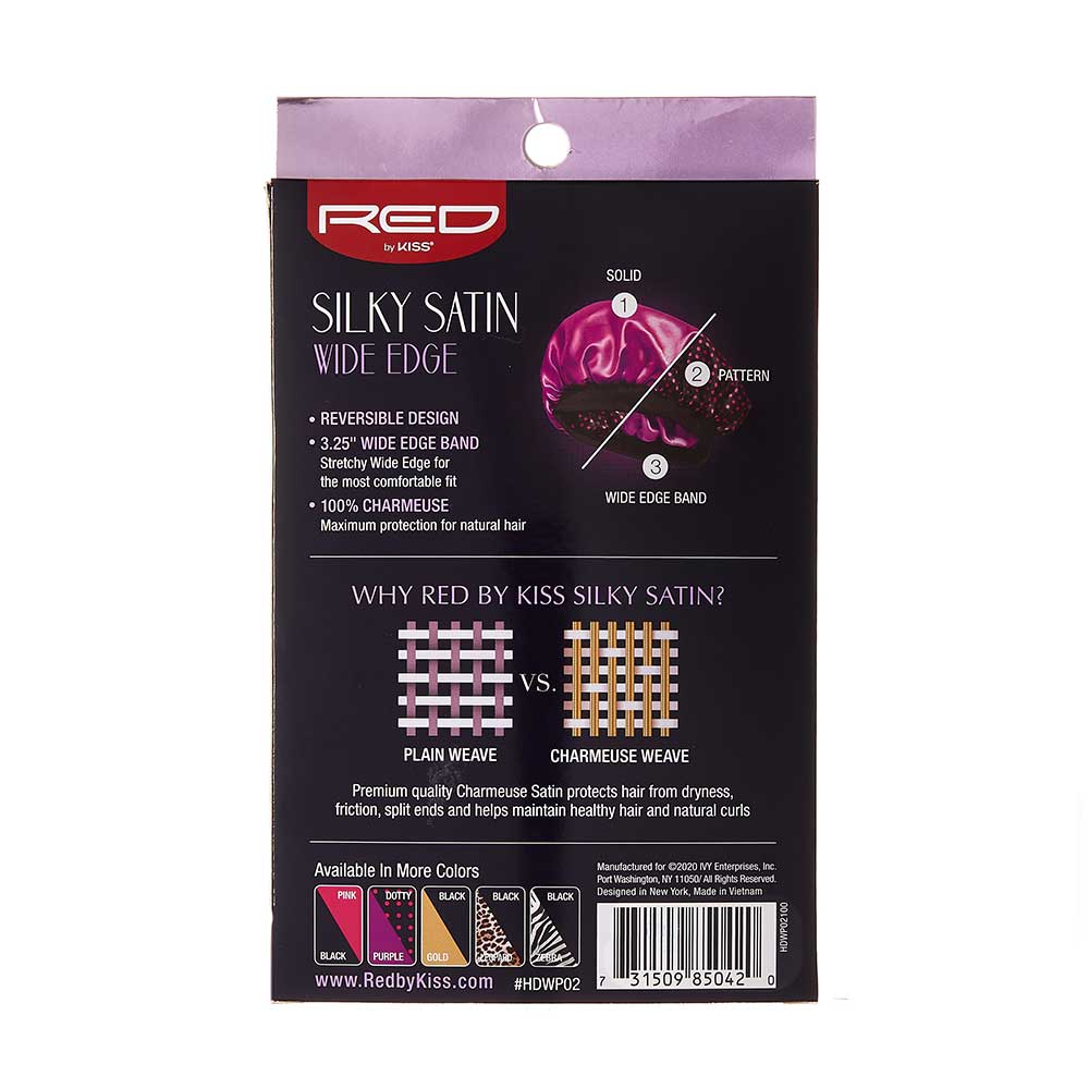 Red by Kiss Silky Satin Wide Edge Bonnet – X-Large - Image 9