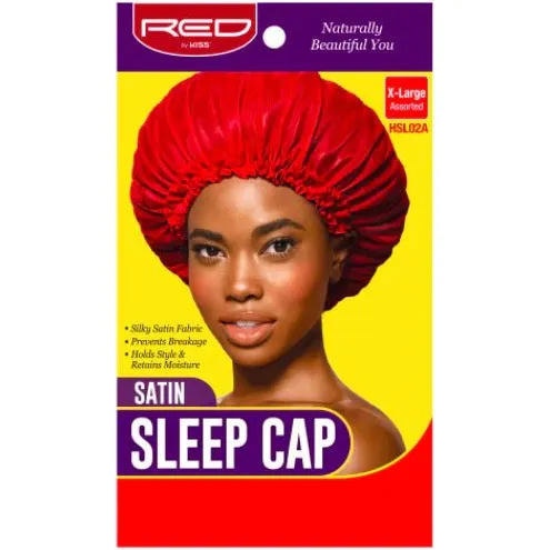 Red by Kiss Satin Sleep Cap – Assorted Colors - Image 2