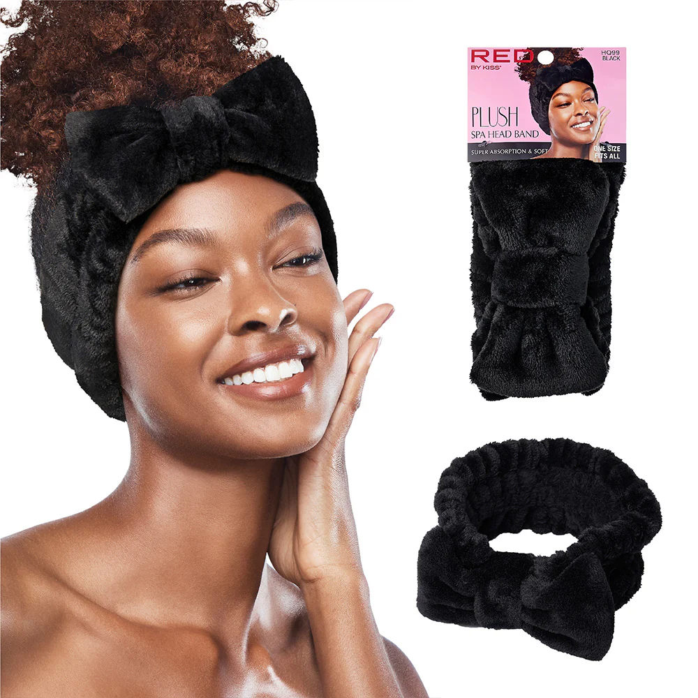 Red by Kiss Plush Spa Head Band - Image 11