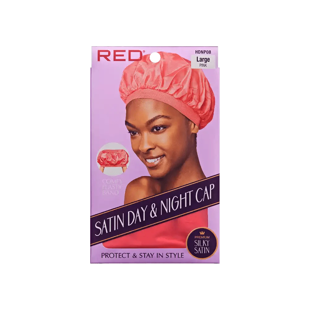 Red by Kiss Silky Satin Day & Night Cap – Large - Image 2