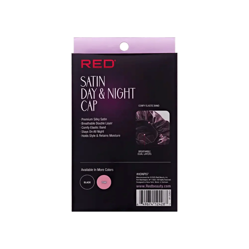 Red by Kiss Silky Satin Day & Night Cap – Large - Image 5