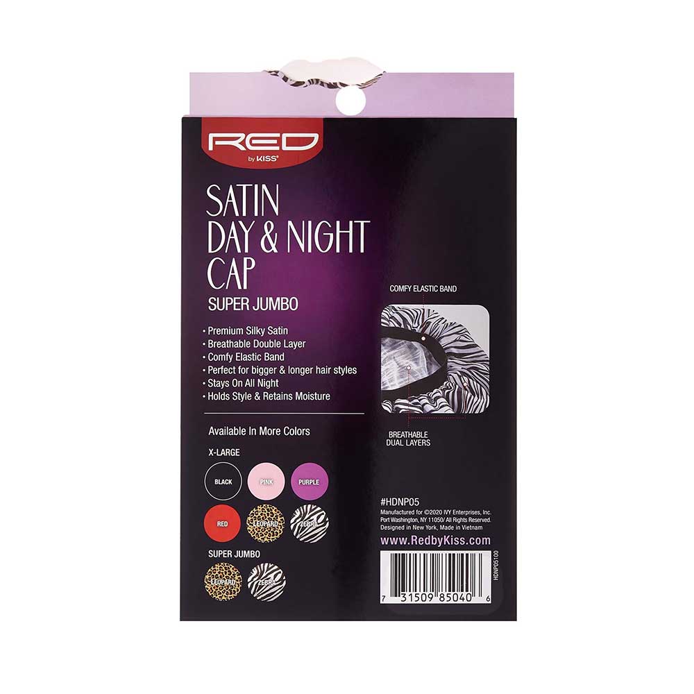 Red by Kiss Silky Satin Day & Night Cap – Super Jumbo - Image 11