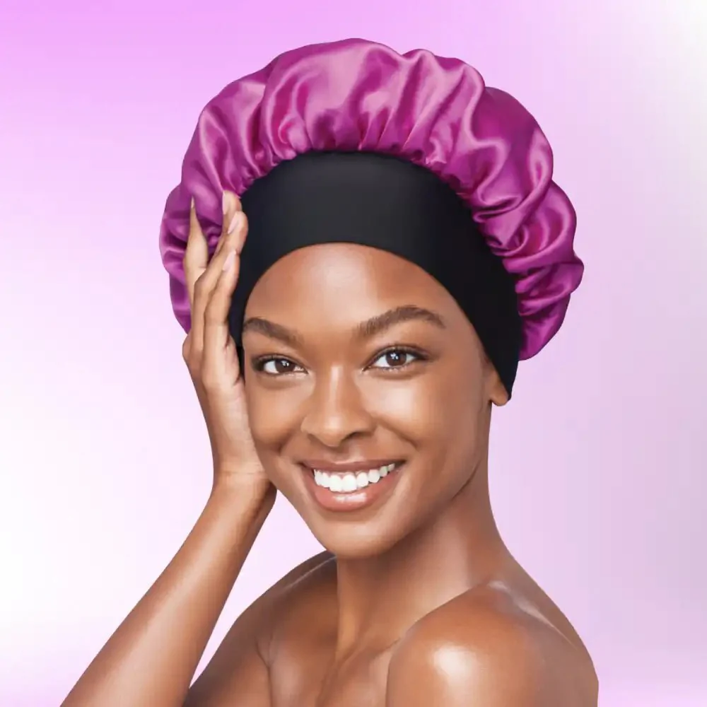 Red by Kiss Silky Satin Wide Edge Bonnet – Large - Image 7