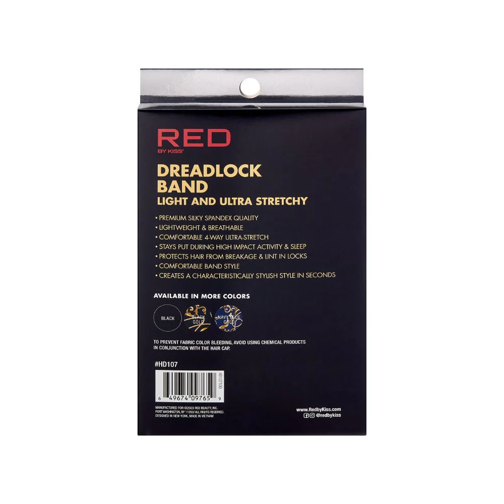 Red by Kiss Ultra Stretchy Dreadlock Band - Image 5
