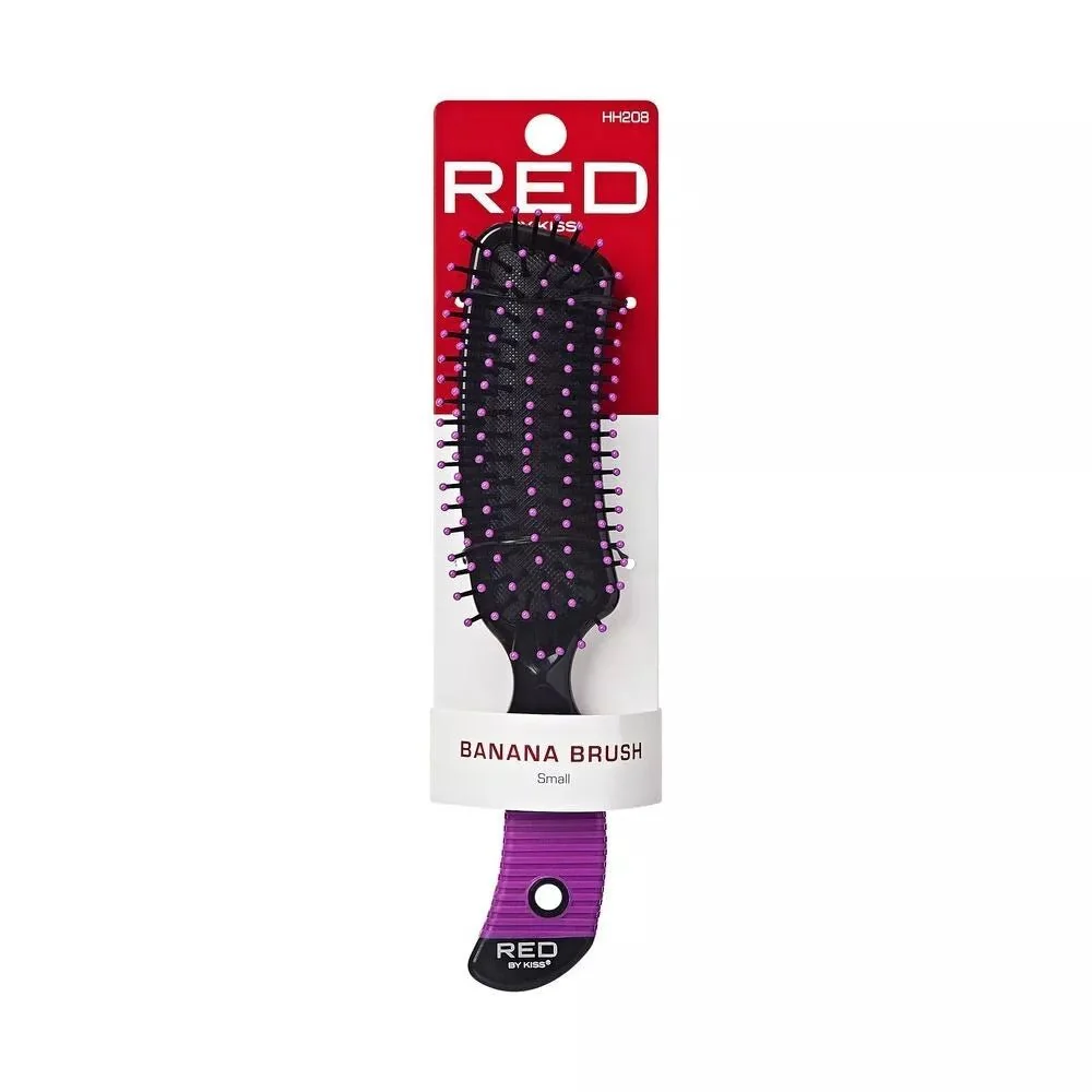 Red by Kiss Banana Brush Small