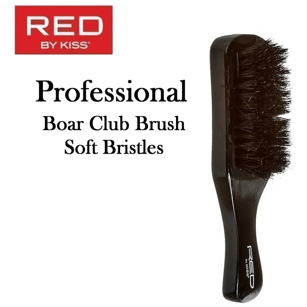 Red by Kiss Soft Club Boar Brush β Soft - Image 2