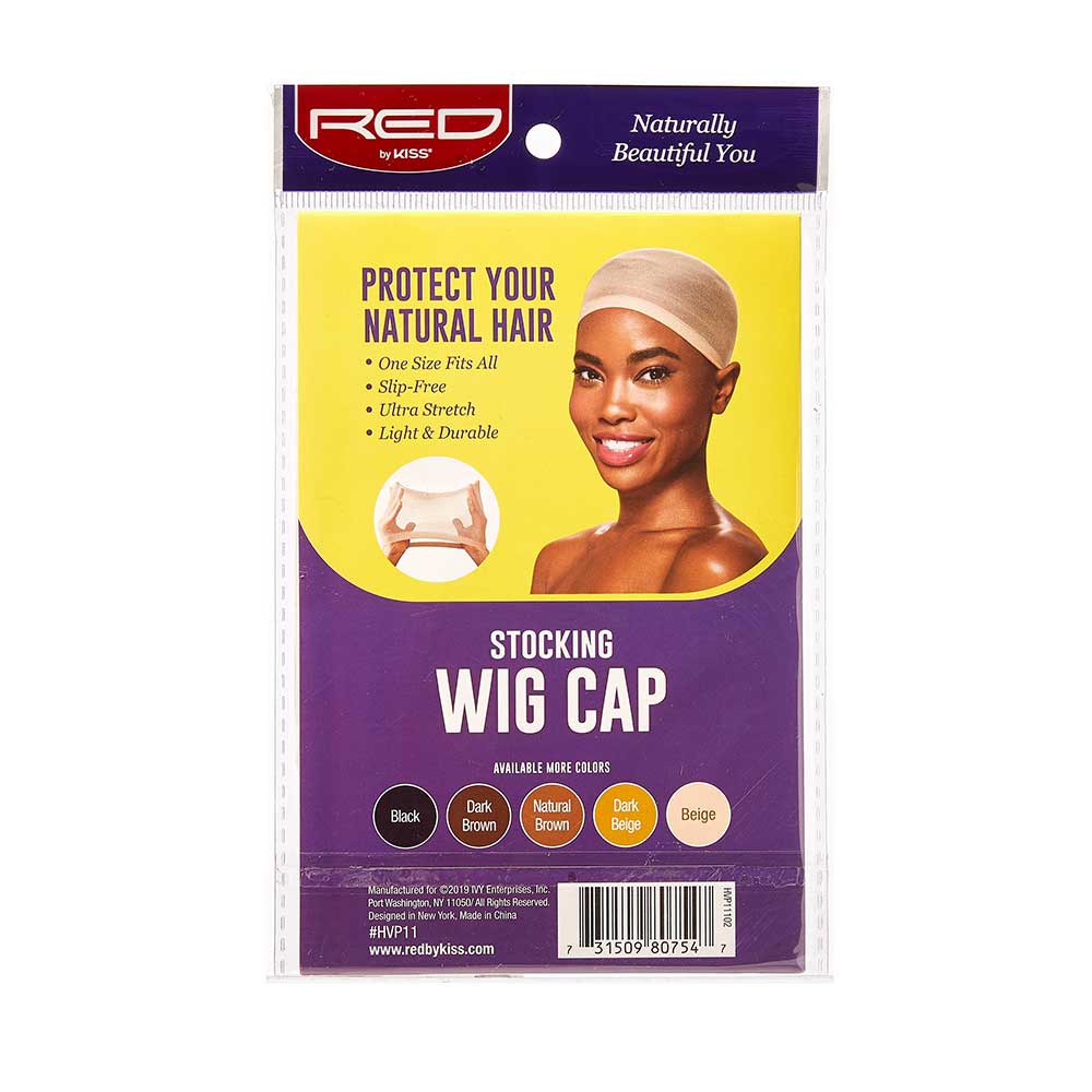 Red by Kiss Stocking Wig Cap – 5 Pcs - Image 6