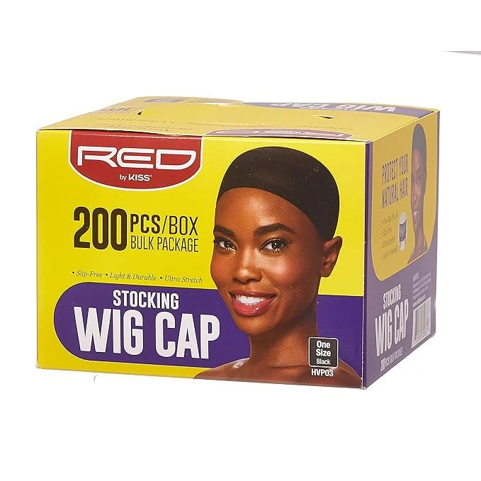 Red by Kiss Stocking Wig Cap – 200 PCS
