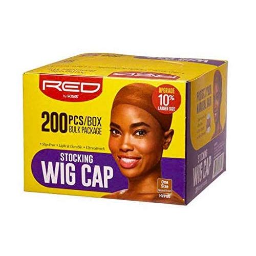 Red by Kiss Stocking Wig Cap – 200 PCS - Image 5