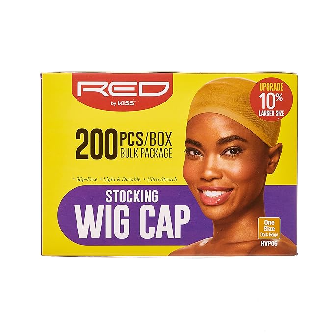 Red by Kiss Stocking Wig Cap – 200 PCS - Image 7