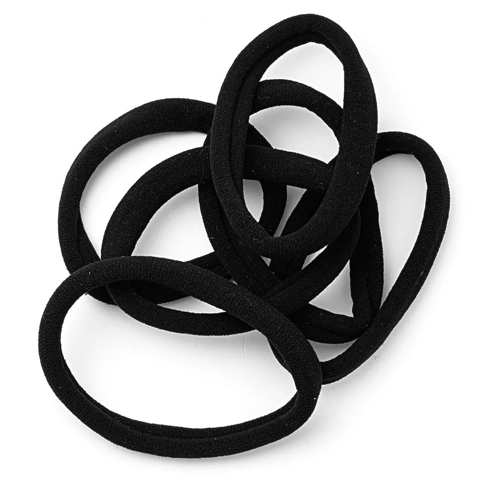 Red by Kiss 8 Pcs Strong Hold Ponytail Holders – Thick - Image 4