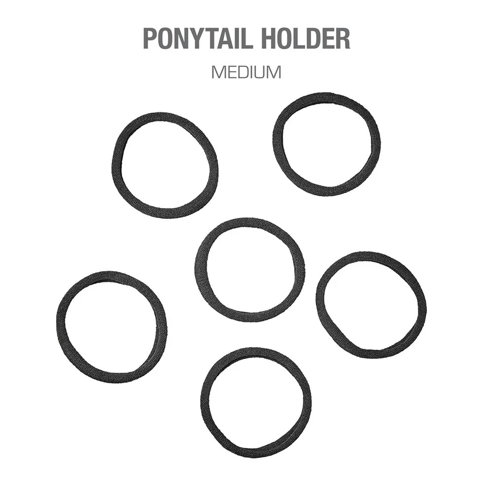 Red by Kiss 8 Pcs Strong Hold Ponytail Holders – Thick - Image 5
