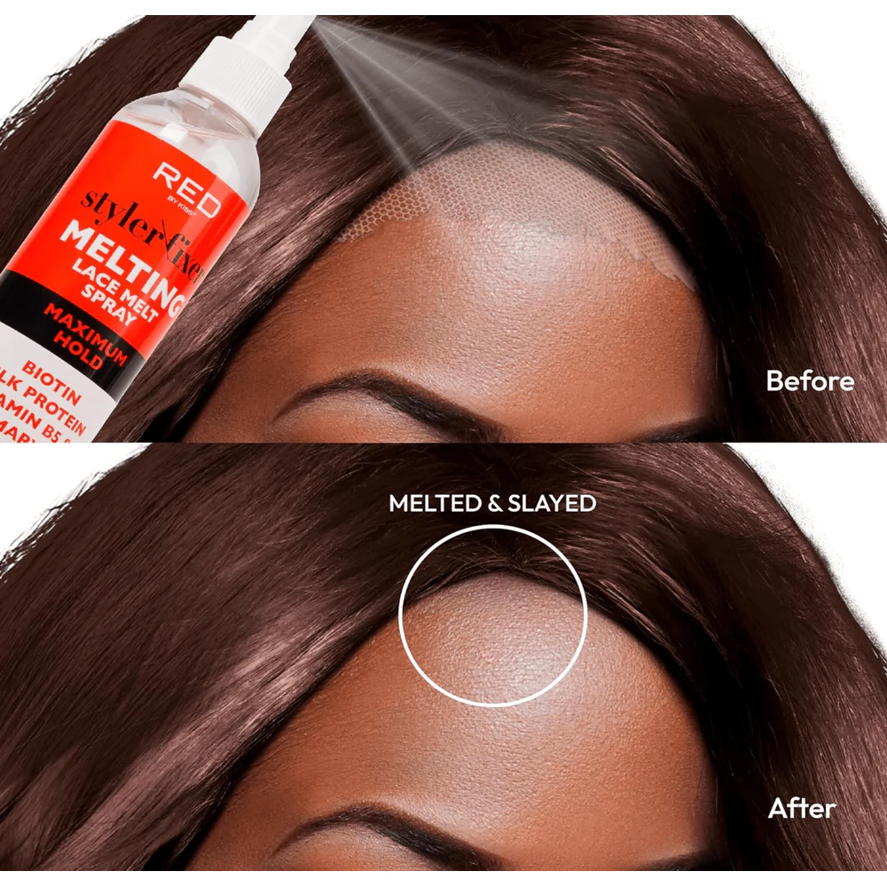 RED by Kiss Style Fixer Lace Melting Spray – 8 oz - Image 7
