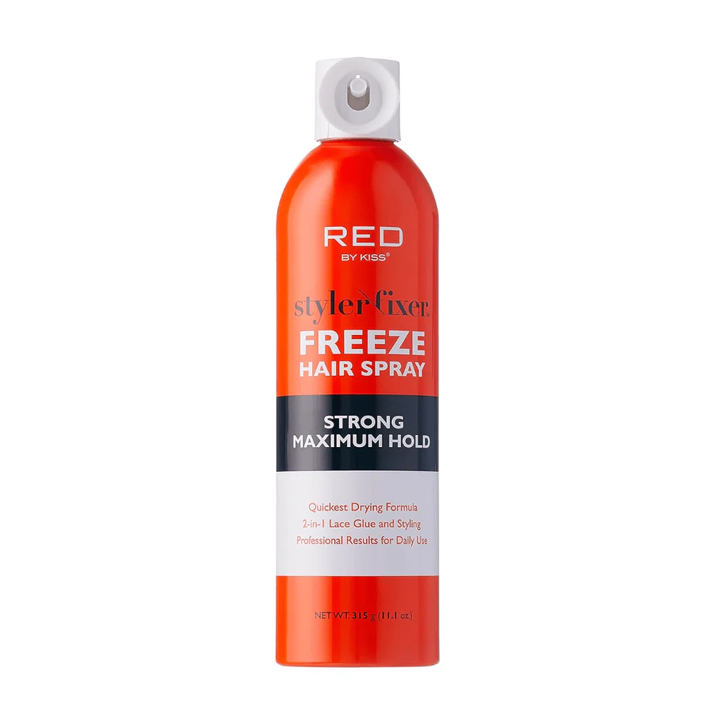 RED by Kiss Styler Fixer Freeze Hair Spray – 11 oz