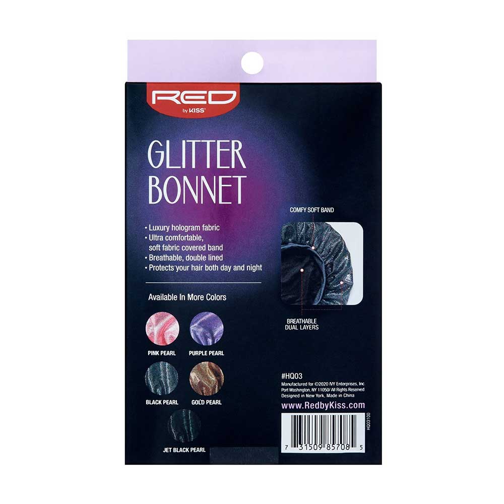 Red by Kiss Super X-Large Glitter Bonnet - Image 12