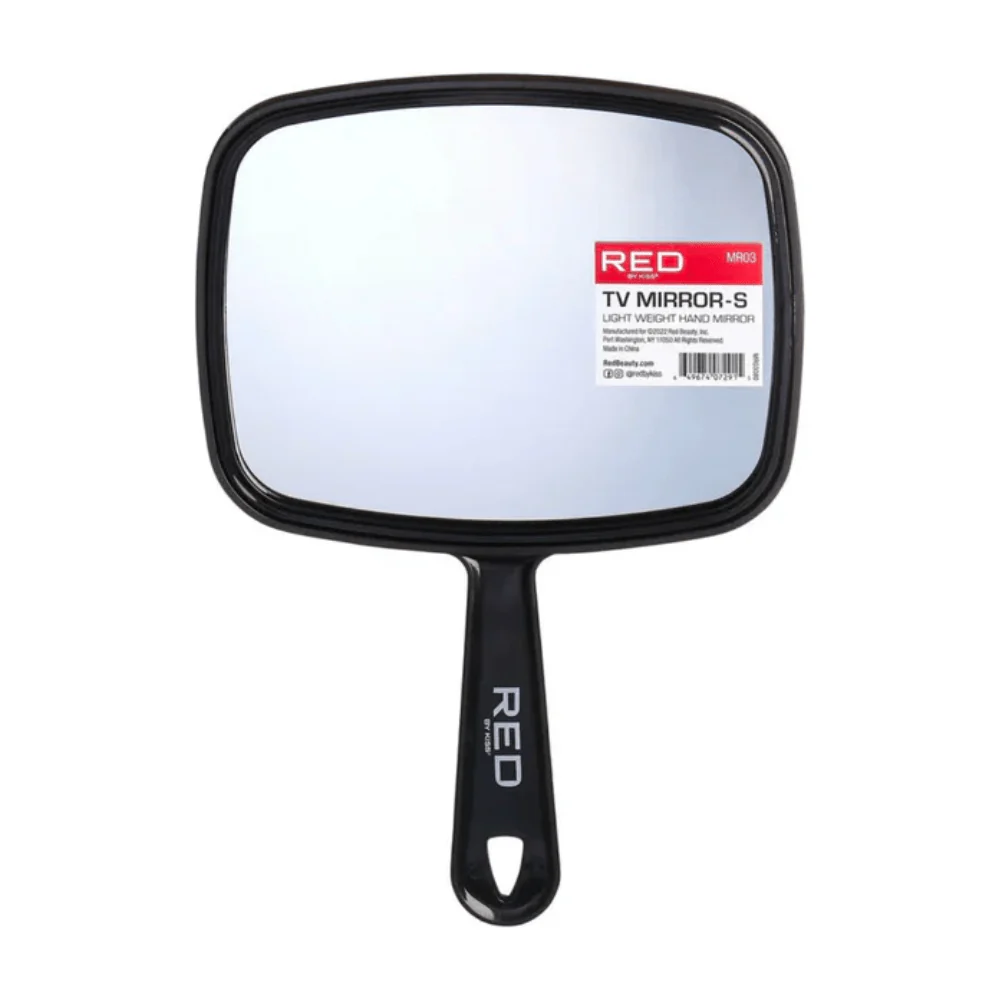Red by Kiss TV Mirror ā Compact Rectangular Styling Mirror - Image 2