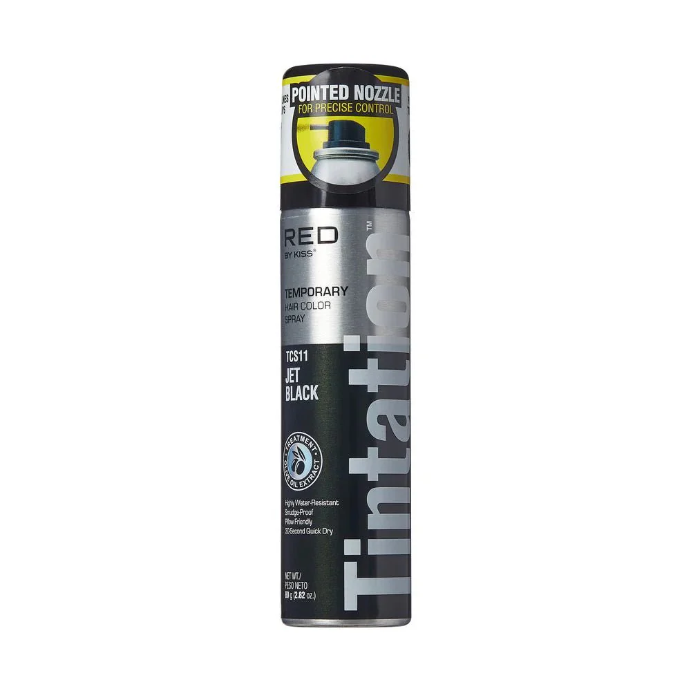 RED by Kiss Tintation Color Spray - Black & Jet Black - Image 3