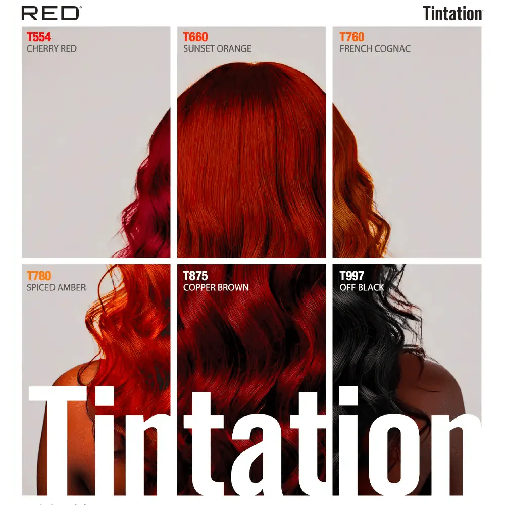 Red by Kiss – Tintation Semi-Permanent Hair Color - Image 2