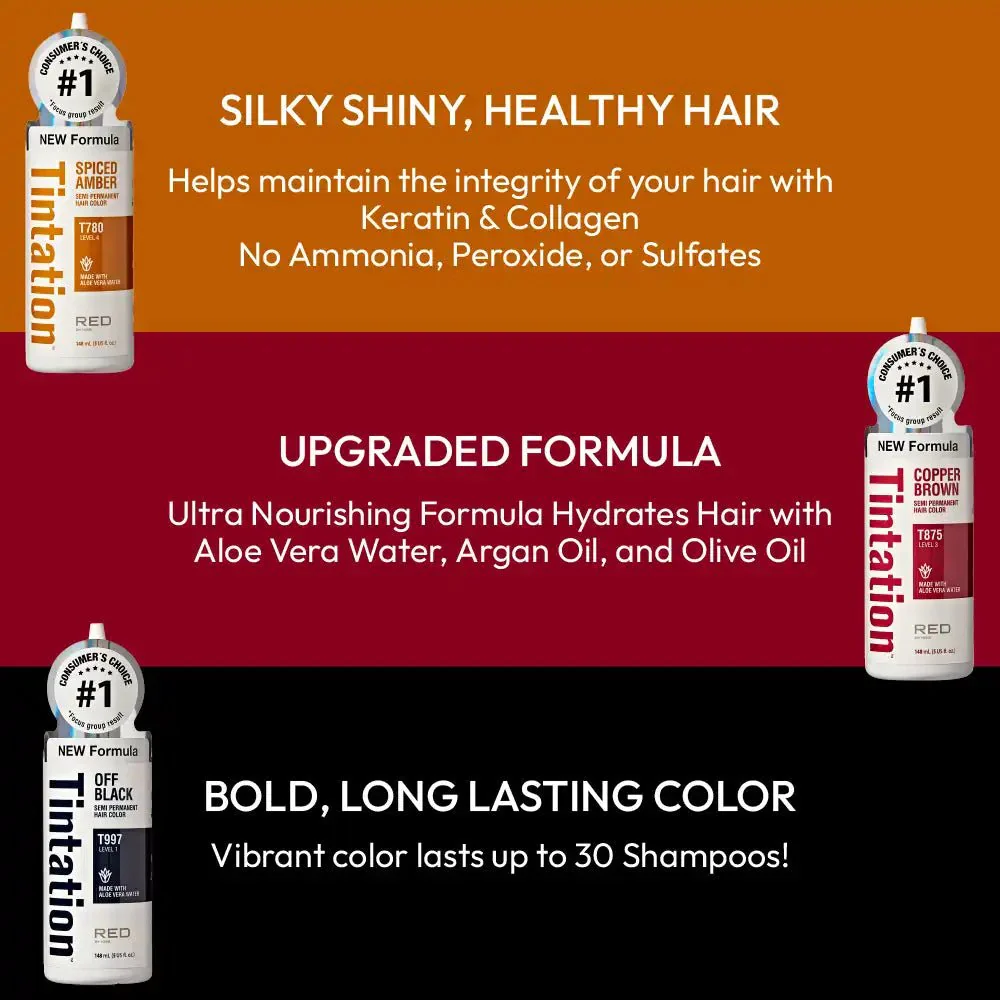 Red by Kiss – Tintation Semi-Permanent Hair Color - Image 23