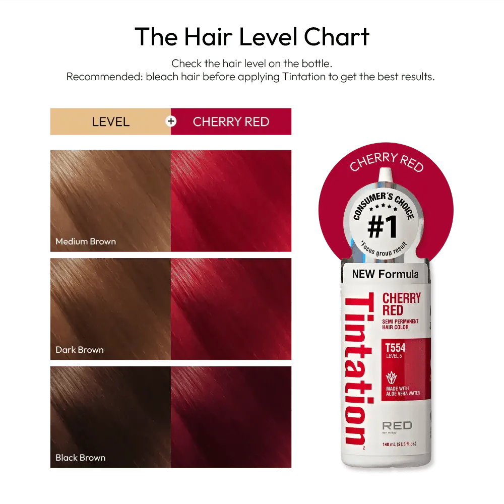 Red by Kiss – Tintation Semi-Permanent Hair Color - Image 6