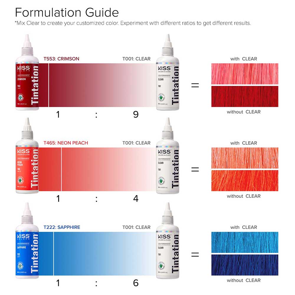 Red by Kiss Semi-Permanent Hair Color – Vivid Shades - Image 4