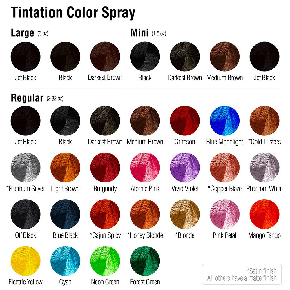 Red by Kiss Tintation Temporary Hair Color Spray – Vibrant Collection - Image 2