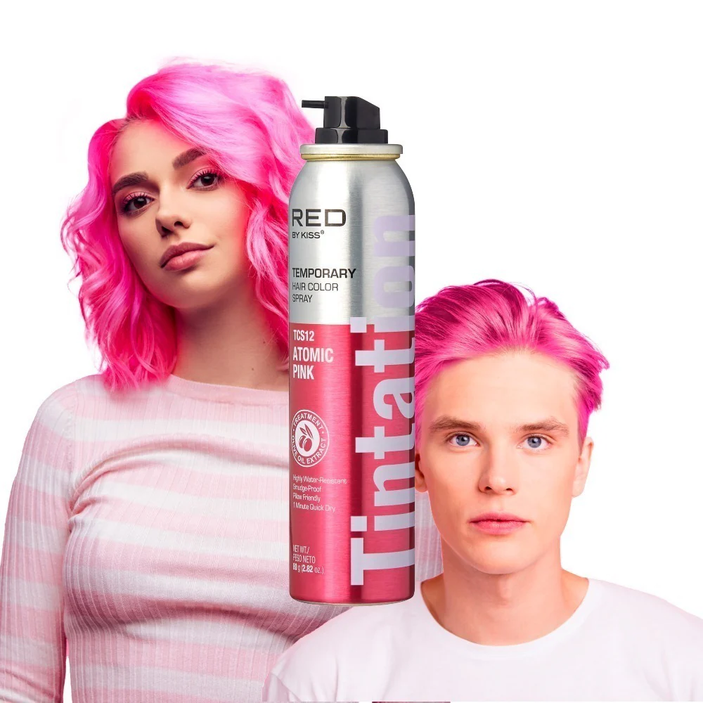 Red by Kiss Tintation Temporary Hair Color Spray – Vibrant Collection - Image 6