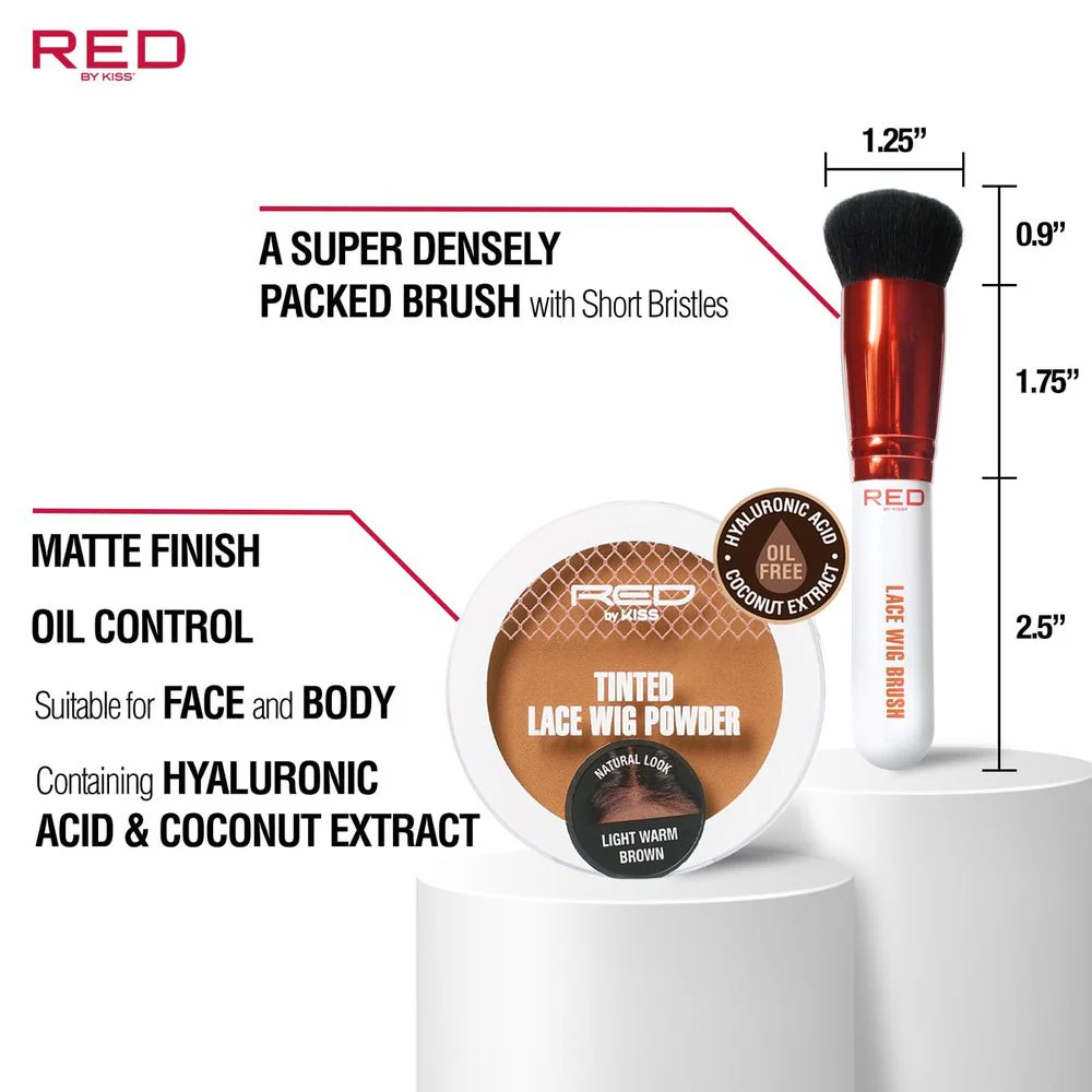 Red by Kiss Tinted Lace Wig Powder - Image 2