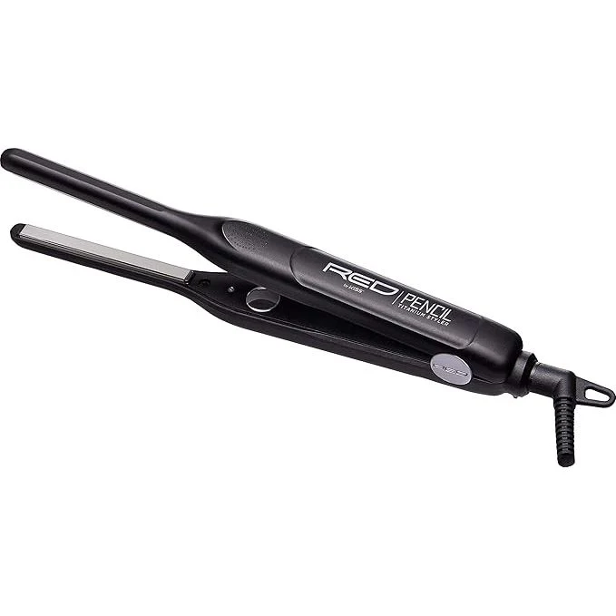 Red by Kiss Titanium Styler Pencil Flat Iron 3/10 inch - Image 2