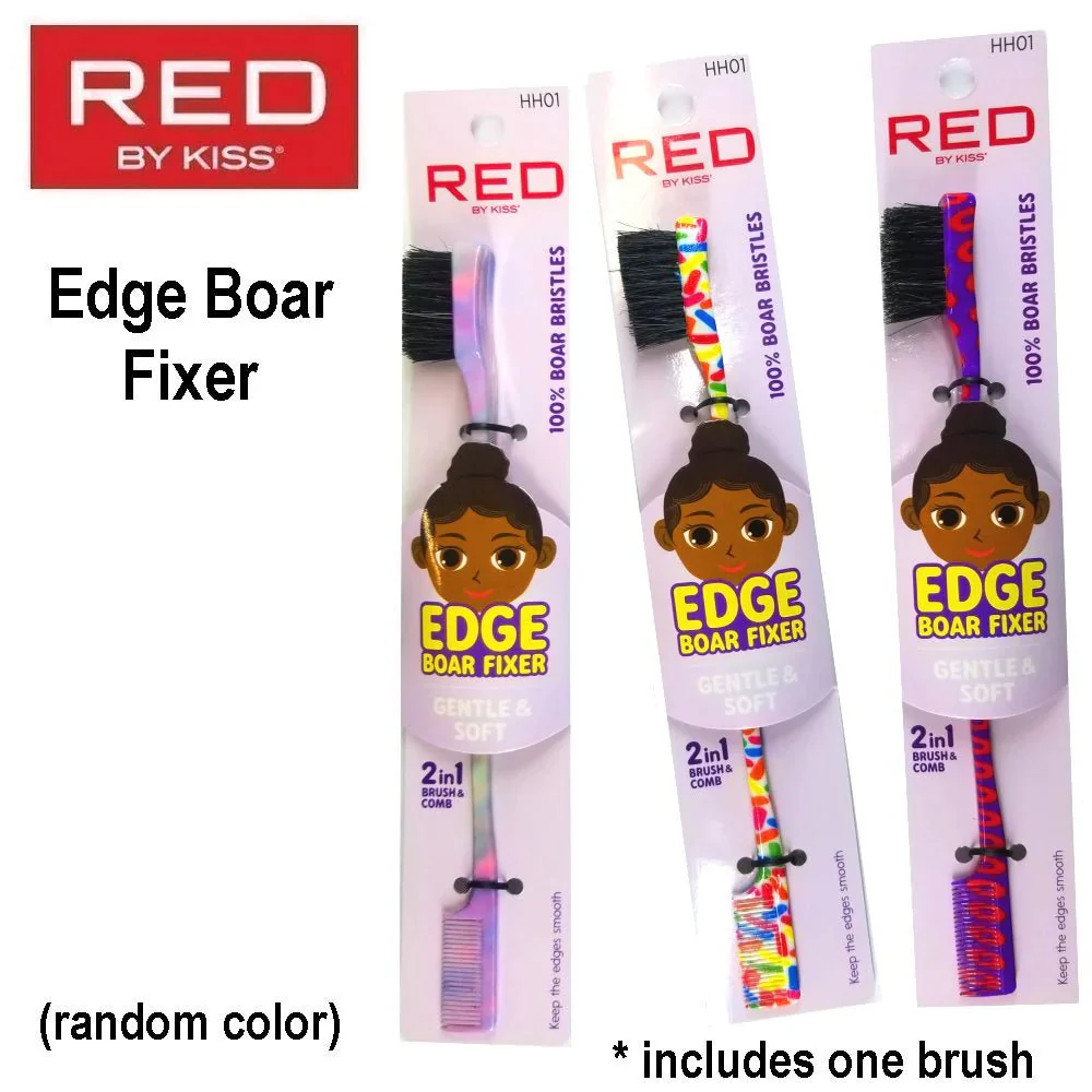 Red by Kiss Edge Boar Fixer 2-in-1 - Image 6