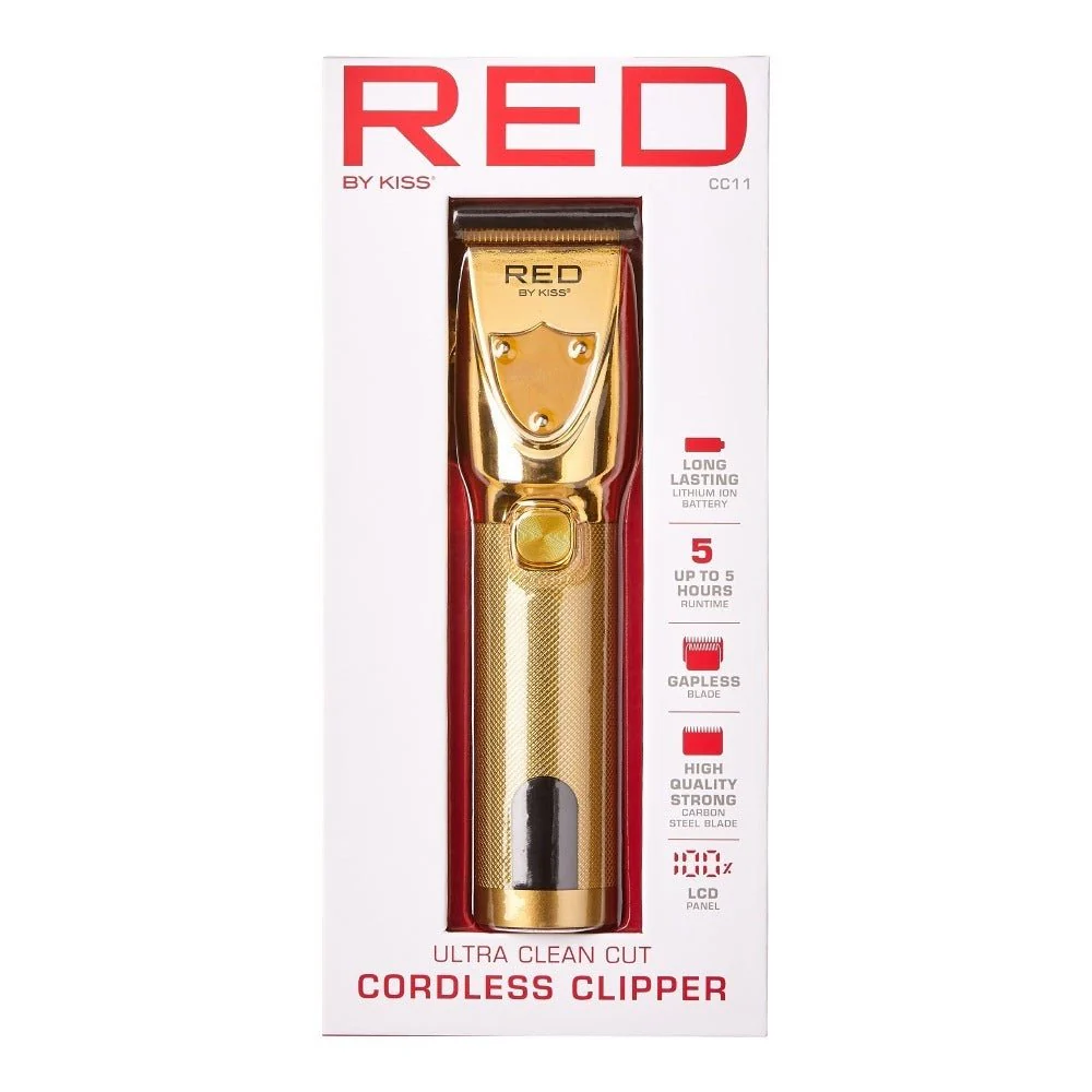 Red by Kiss Ultra Clean Cut Cordless Hair Clipper