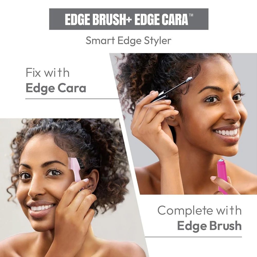 Red by Kiss Very Cherry Edge Brush + Edge Fixer - Image 6