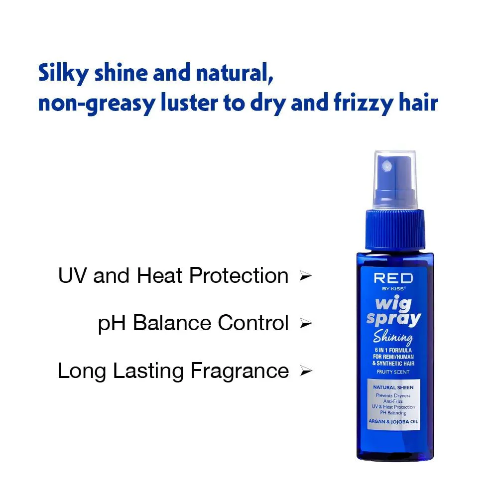 Red by Kiss Wig Spray – Extra Shine – 8 oz - Image 7